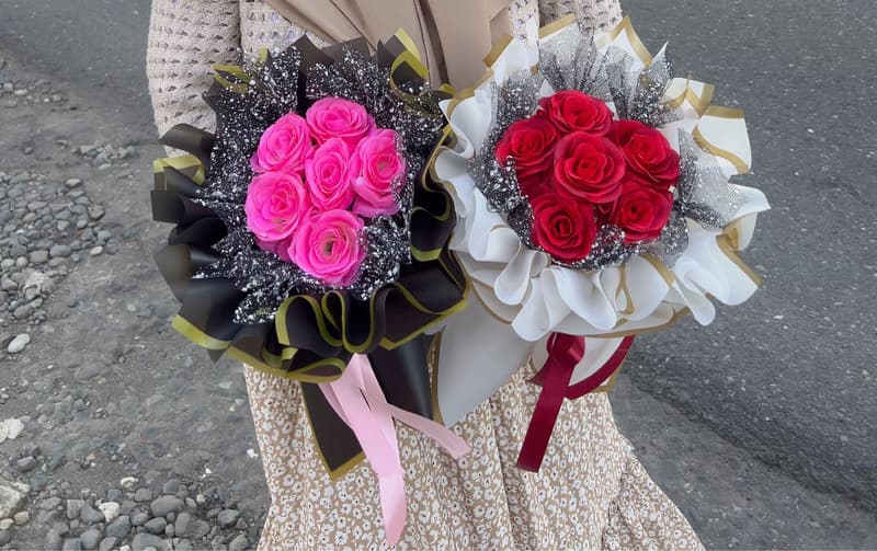 mini Round Rose